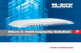 Micro C-RAN Capacity Solution INDOOR