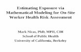 Estimating Exposure for On-Site Worker Health Risk Estimates