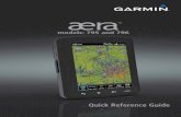 aera 796 Quick Reference Guide