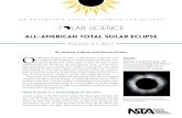 ALL-AMERICAN TOTAL SOLAR ECLIPSE