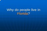 Why do people live in Florida? - Florida Building