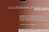 Shadow Exchange Rates for Project Economic Analysis: Toward ...