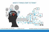 What if Things Start to Think - Artificial Intelligence in IoT