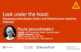 Microsoft Ignite session: Look under the hood: bypassing antimalware tactics and infrastructure response method”