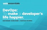 Dev ops to make developer life happier