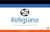 Religiana - mobile technology for religious heritage sites