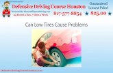 Can low tires cause problems