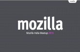 Mozilla India 2016 - IoT at Mozilla