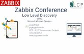 Zabbix Conference LatAm 2016 - Jorge Pretel - Low Level Discovery for ODBC and Microsoft Windows Services.pdf