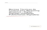 Normas Técnicas de Control para Marketing dinámico - Digital ...