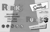 Rubik's Cube Simpsons