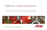 IFPA SFPE NFPA 20 2016 and Beyond