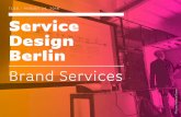 Brand Services / Service Design Drinks