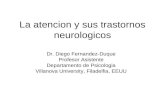La atencion y sus trastornos neurologicos