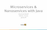 Nanoservices and Microservices with Java