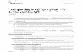 Transporting VIX Guest Operations to the vSphere API