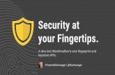 Security at your Fingertips. A dive into Marshmallow's new fingerprint and keystore APIs.