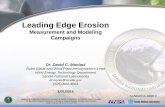 David Maniaci - Leading Edge Erosion Measurement and Modeling Campaigns