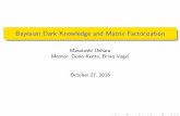 Bayesian Dark Knowledge and Matrix Factorization