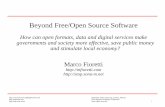 Beyond Free/Open Source Software