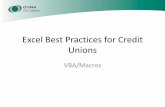 Excel Best Practices for Credit Unions