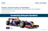 Docker OpenStack Cloud Foundry