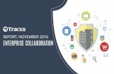 Tracxn Research — Enterprise Collaboration Landscape, November 2016