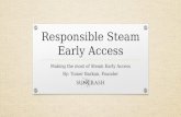Steam Early Access Done Right | Tomer Barkan