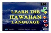 Learn the Hawaiian Language