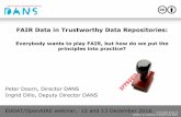 FAIR Data in Trustworthy Data Repositories Webinar - 12-13 December 2016