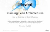 AWS re:Invent 2016: Running Lean Architectures: How to Optimize for Cost Efficiency (ARC313)