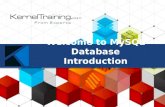 Mysql dba ppts | MySQL DBA Introduction | Basics
