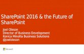 SharePoint 2016 & the Future of Office 365 Roadmap