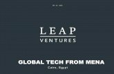 Global tech from mena   leap