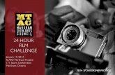 24 FILM CHALLENGE SPONSORSHIP PACKAGE 2014 Fixed