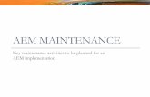 Aem maintenance