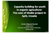 Capacity building for youth in organic agriculture
