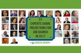 31 Experts Share Predictions for Job Search in 2017