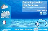 Marius Zaharia - App Service plus fortement - Global Azure Bootcamp 2016 Paris