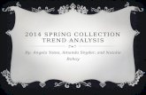 Introduction to the Fashion Industry- Trend Board Presentation Spring 2014
