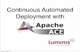 Continuous Automated Deployment with Apache Ace - Jago de Vreede, Marcel Offermans