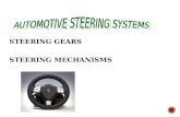 Steering system automobile