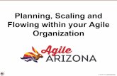 Planning, scaling and flowing within your agile organization