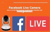 Facebook Live PTZ Camera Integration