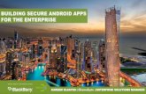 DroidCon 2015 - Building Secure Android Apps For The Enterprise