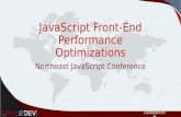 JavaScript front end performance optimizations