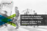 Introduction to Reactive Microservices Architecture.
