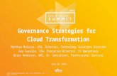 Governance Strategies for Cloud Transformation | AWS Public Sector Summit 2016
