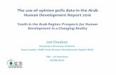 The use of opinion polls data in the Arab Human Development Report 2016