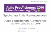Spicing up Agile Retrospectives - Agile Practitioners 2016 - Ben Linders